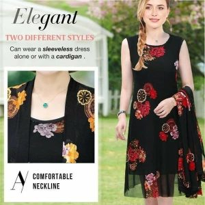 š„Best Gift For Mother Daysš„Womens Floral Print Dress Set